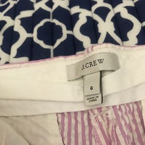 J crew seer sucker shorts